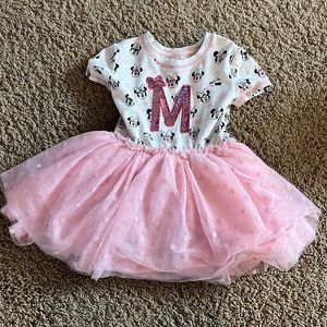 Disney Parks Minnie Mouse Tutu Dress Size 4